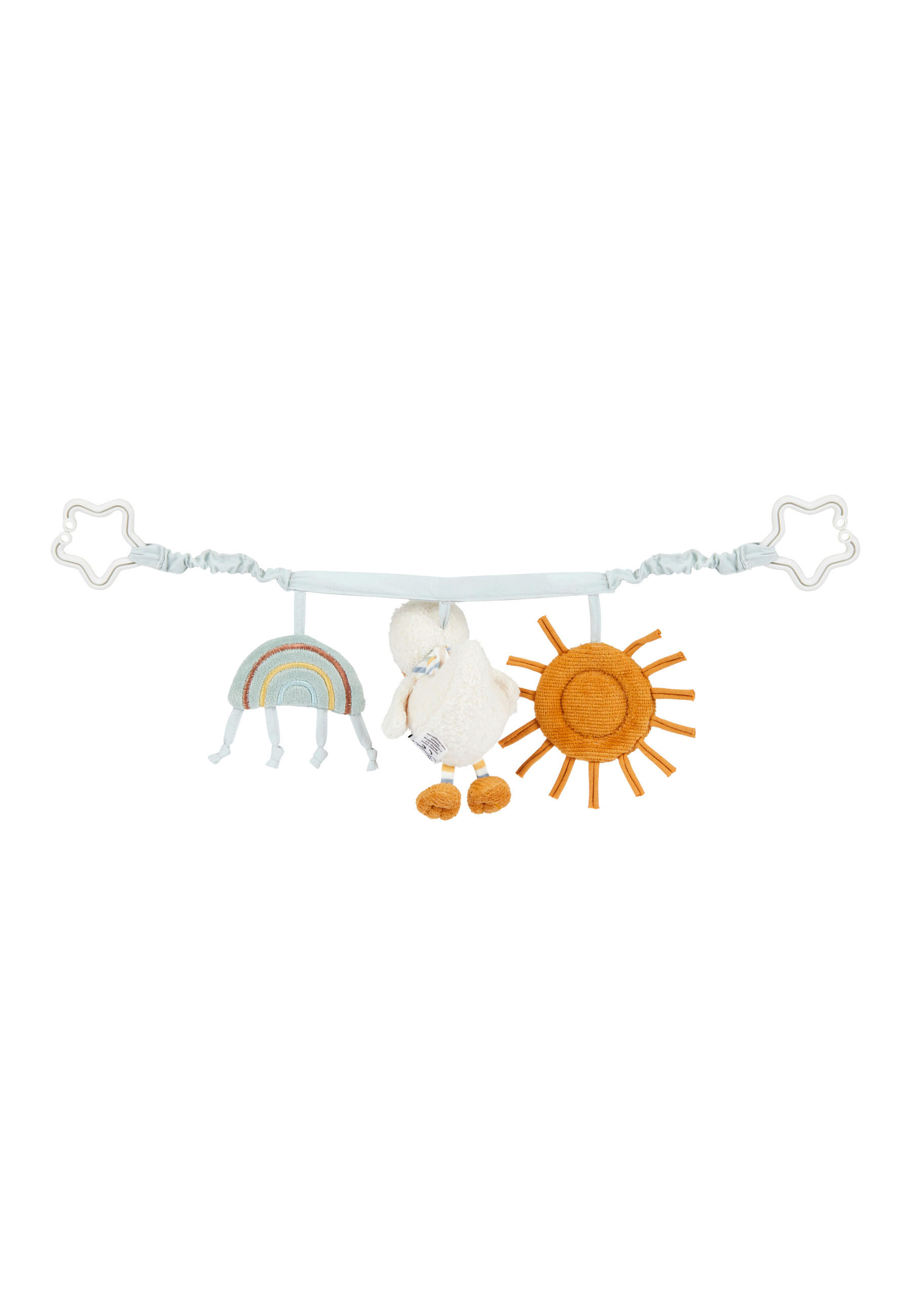 BABYSCHALENMOBILE EDDA  - Türkis, Basics, Textil (12/55/8cm) - Sterntaler