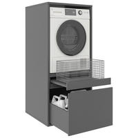 WASCHMASCHINENSCHRANK 67,5/151,8/67,5 cm  in Anthrazit  - Anthrazit, Basics, Holzwerkstoff (67,5/151,8/67,5cm) - Xora