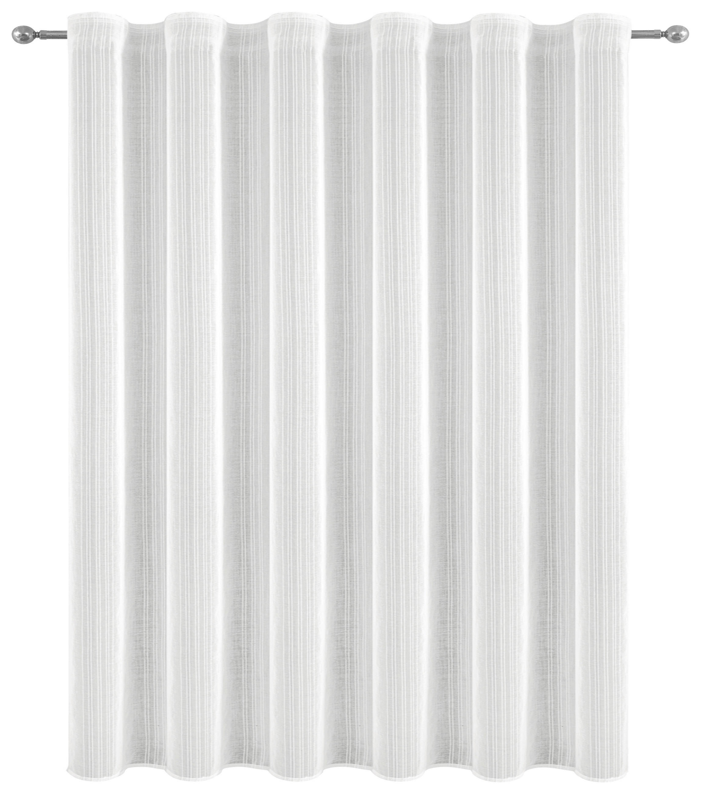 Blumenfensterstore Transparent Nicole BxL: 300x175 cm