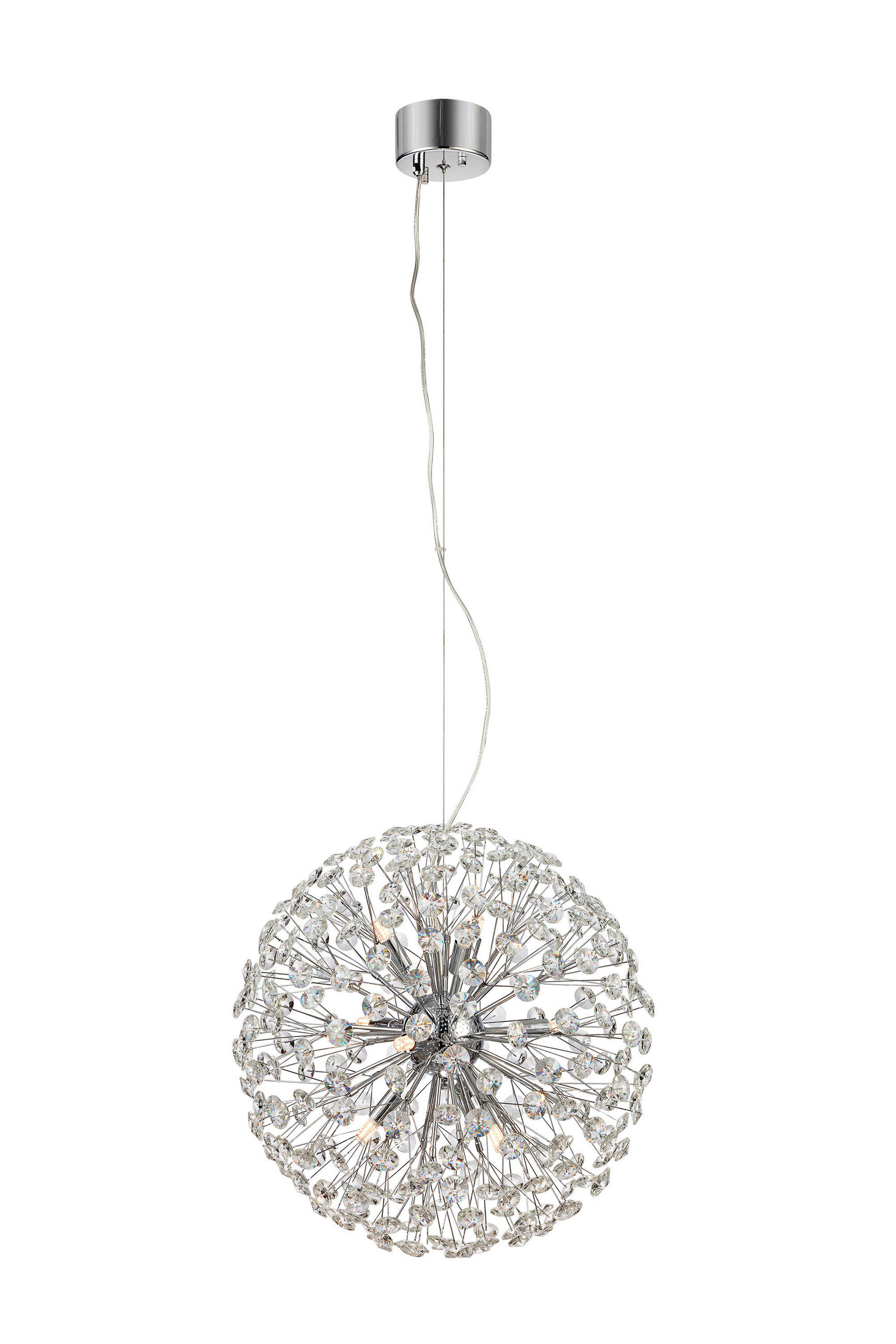 HÄNGELEUCHTE 50/50 cm   - Silberfarben, Basics, Metall (50/50cm) - Markslöjd