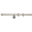 TELESKOPSTANGENGARNITUR 160-280 cm  - Edelstahlfarben, Design, Metall (160-280cm) - Homeware