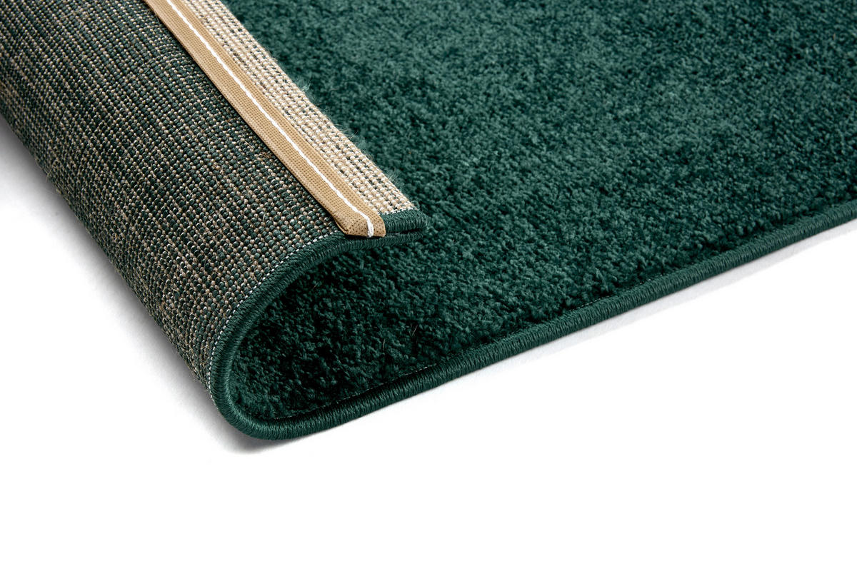 WEBTEPPICH 200/280 cm Sam Dunkelgrün rechteckig  - Dunkelgrün, Basics, Kunststoff (200/280cm) - Astra