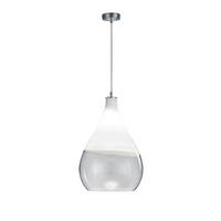 HÄNGELEUCHTE 35/150 cm    - Klar/Chromfarben, Design, Glas/Metall (35/150cm) - Trio Leuchten