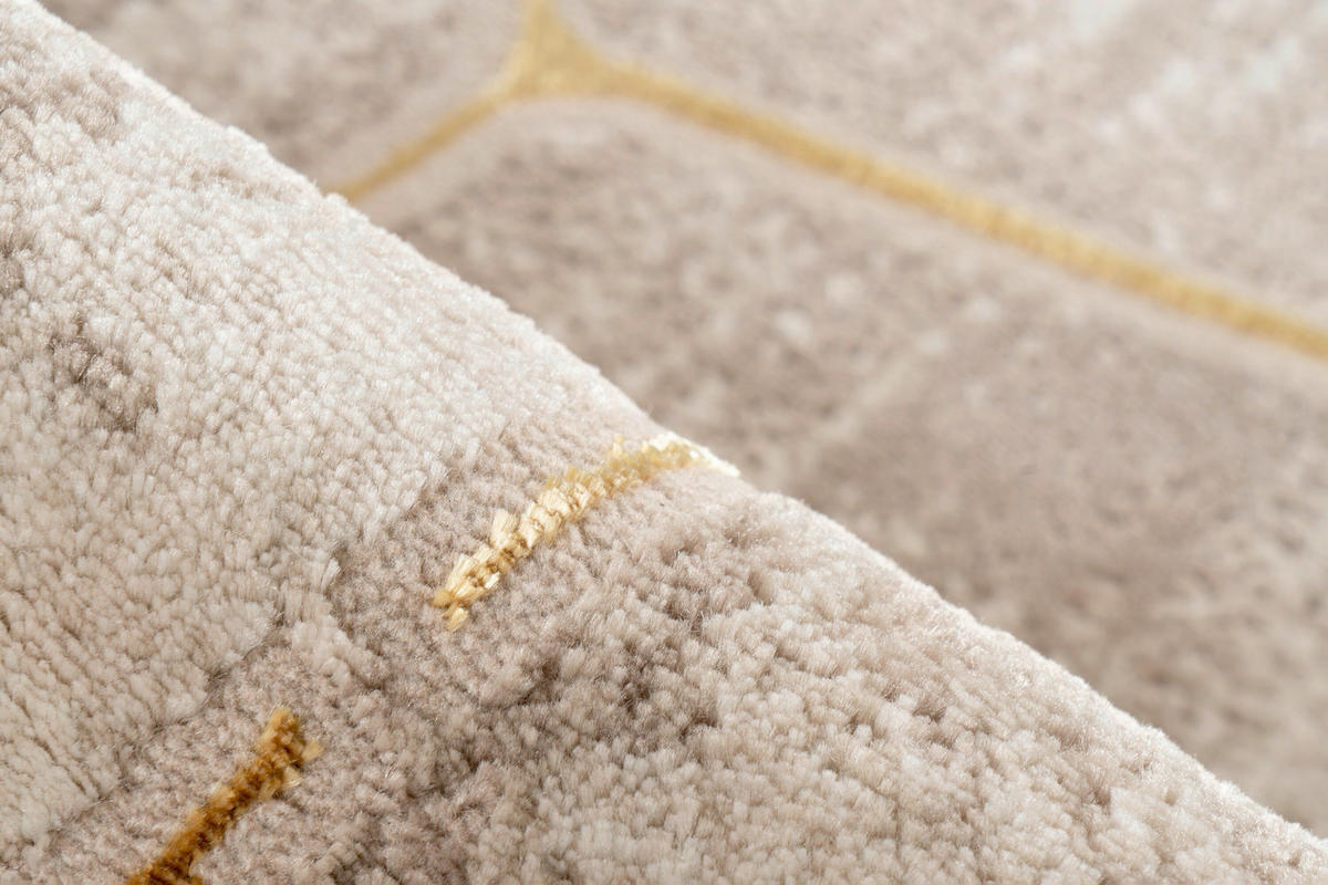 FLACHWEBETEPPICH 120/170 cm Beige  - Beige, Basics, Textil (120/170cm) - Kayoom