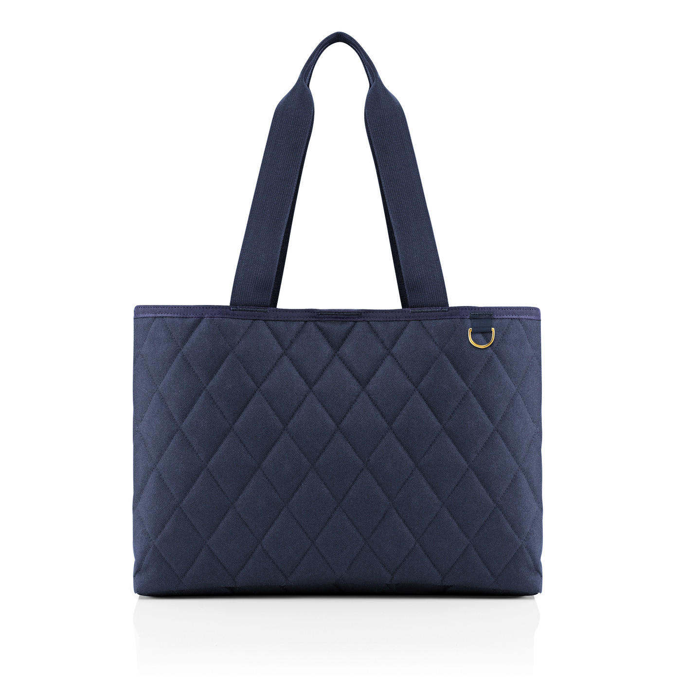 KABELKA SHOPPER tmavomodrá - tmavomodrá, Basics, textil/plast (39/28/16cm) - Reisenthel