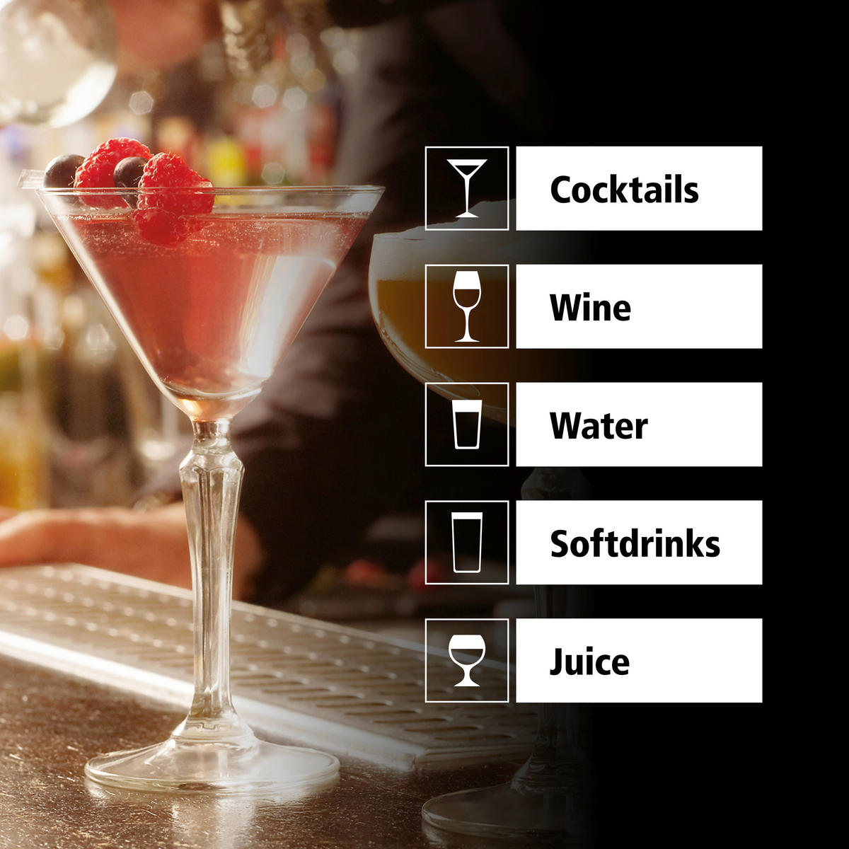 GLÄSERSET SPEAKEASY  12-teilig  - Klar, Basics, Glas (10/16,5cm)