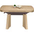 COUCHTISCH Ahorn furniert Ahornfarben - Ahornfarben, KONVENTIONELL, Metall (90(130,5)/65/54-73cm) - Venda