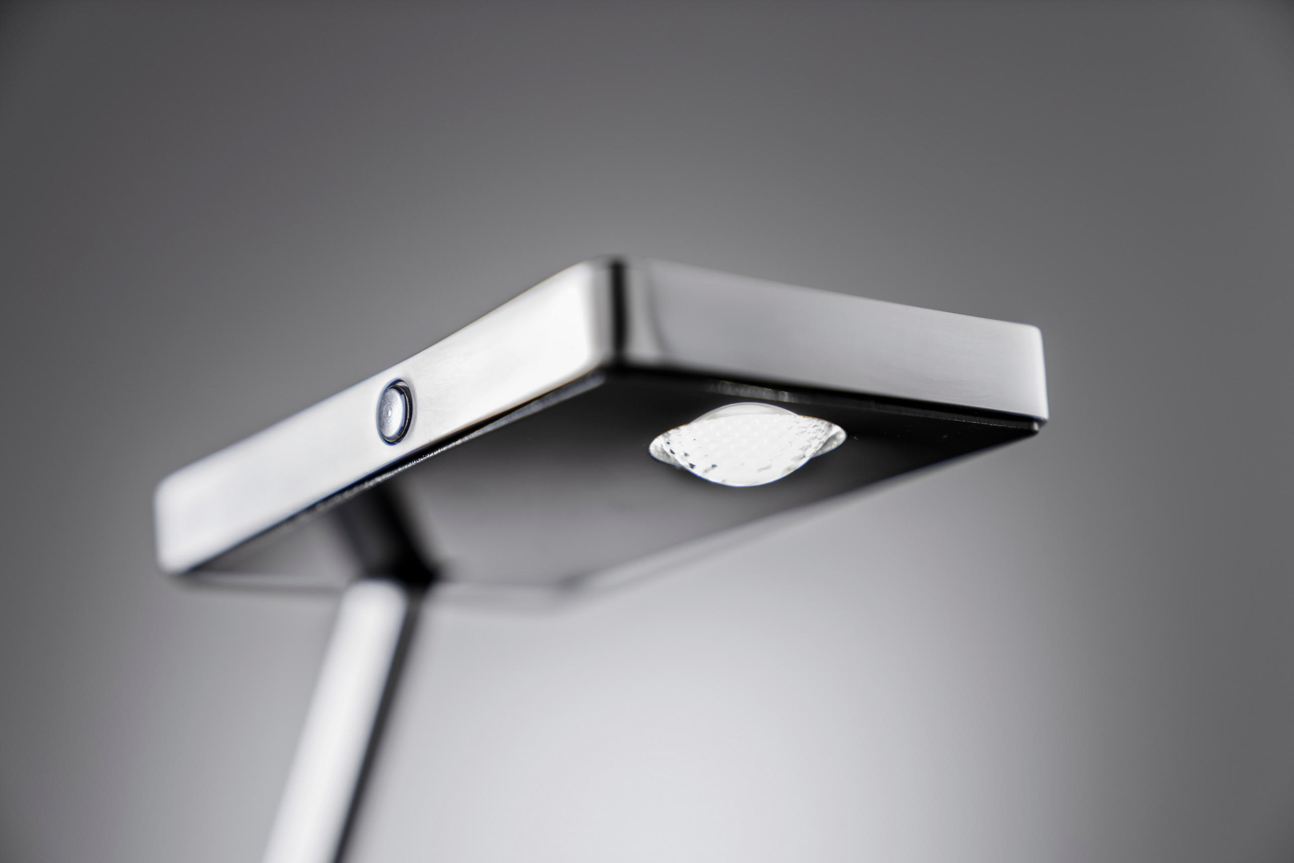 LED-TISCHLEUCHTE 9/44 cm   - Silberfarben/Schwarz, Design, Metall (9/44cm) - Fischer & Honsel