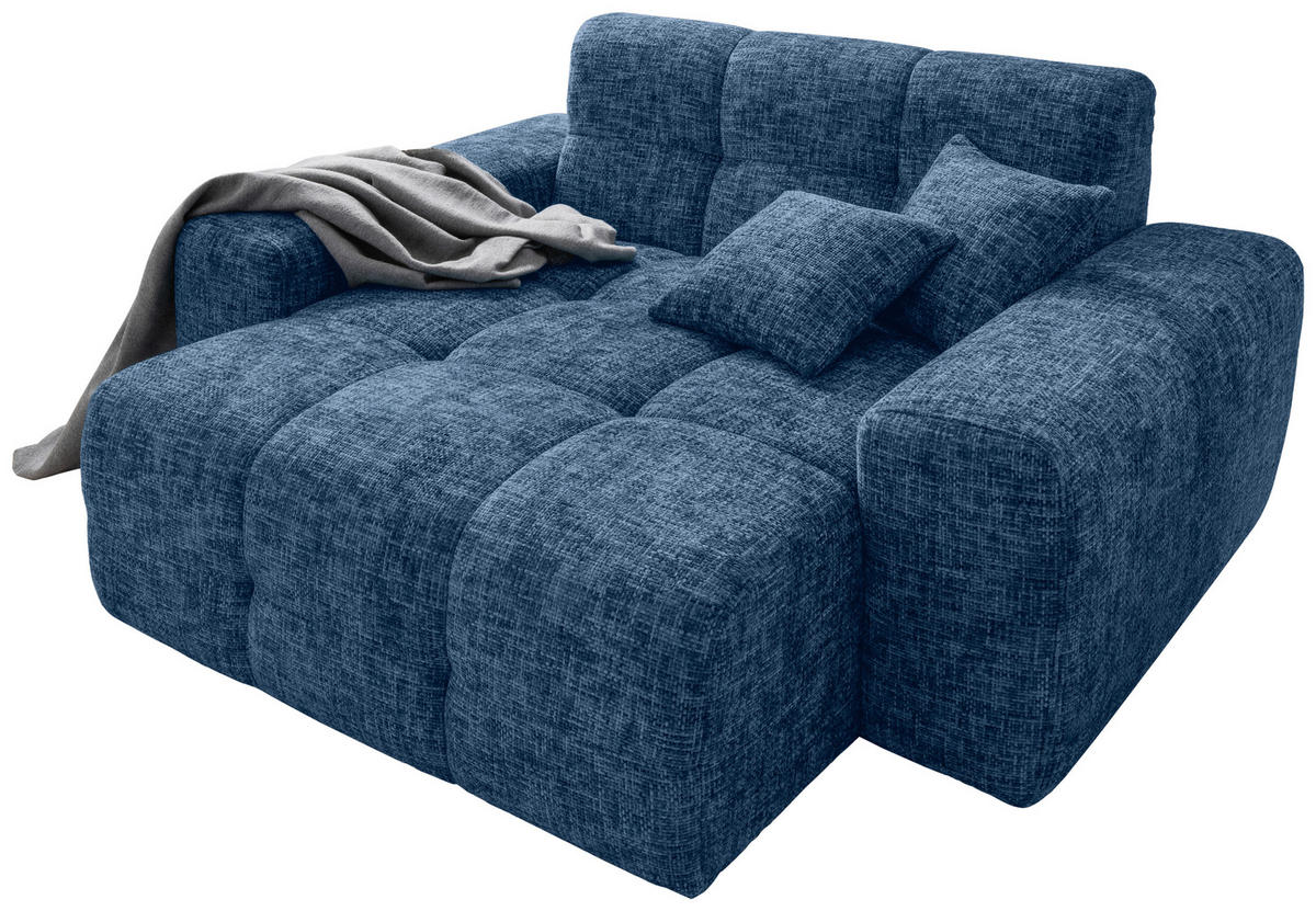 XXL-SESSEL - Blau, MODERN, Kunststoff/Textil (181/87/155cm) - Livetastic