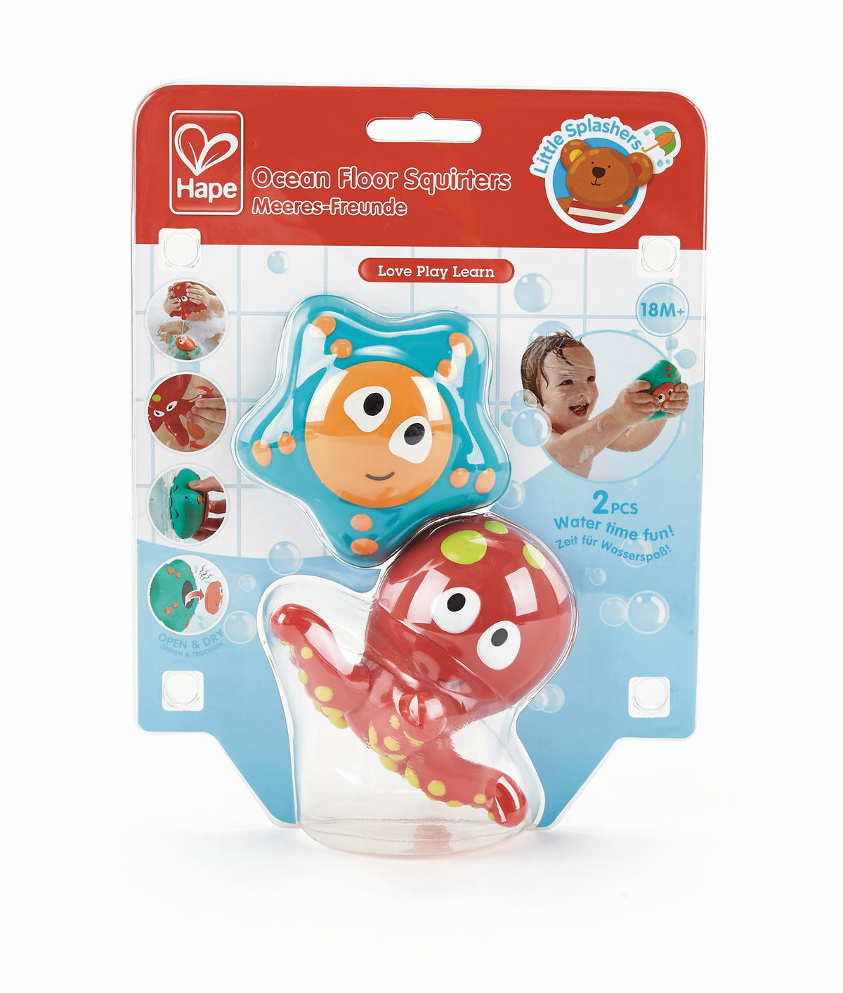 BADESPIELZEUG - Multicolor, Basics, Kunststoff (18,5/10,9/24,2cm) - Hape