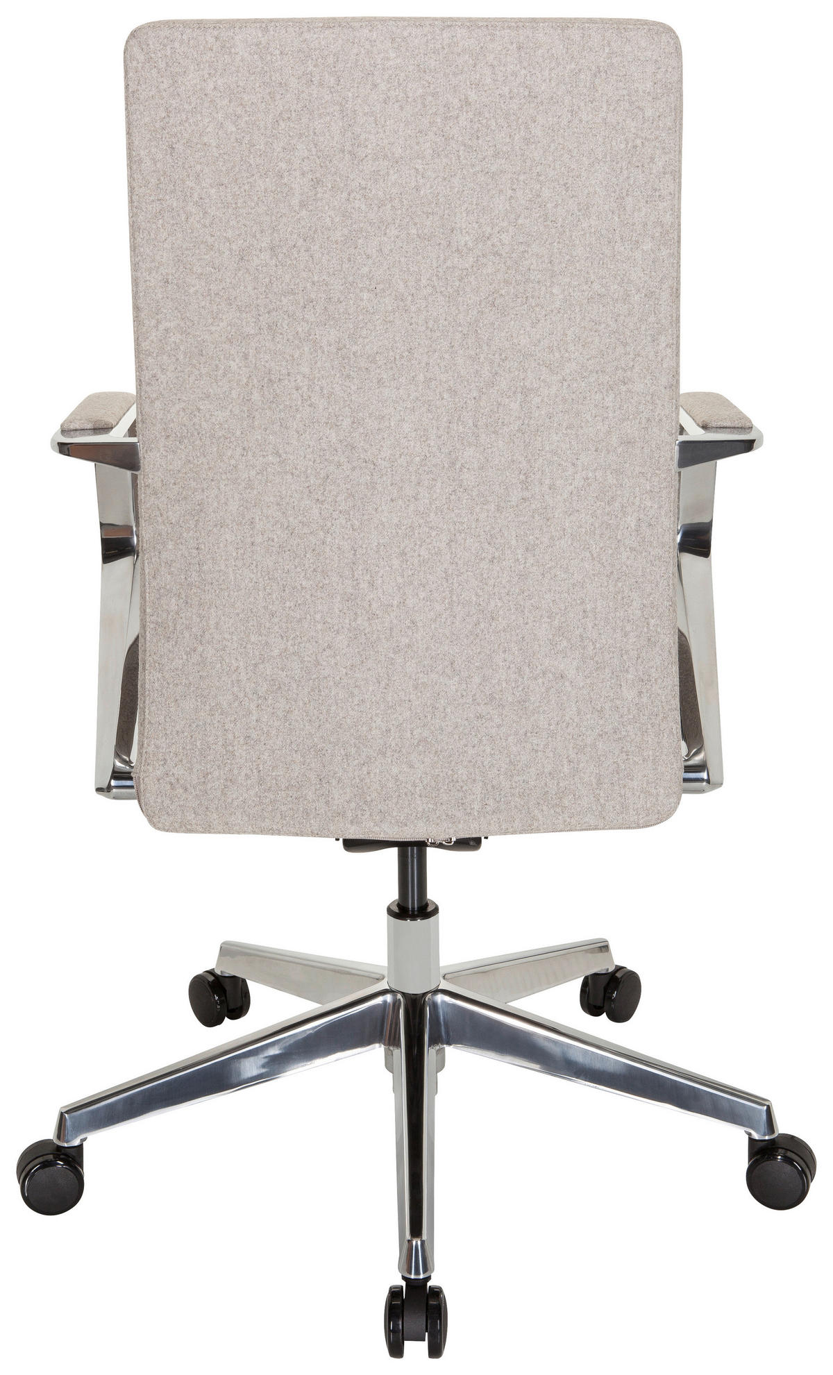 DREHSTUHL  in Flachgewebe Beige  - Beige/Silberfarben, MODERN, Kunststoff/Textil (60/105/60cm) - MID.YOU