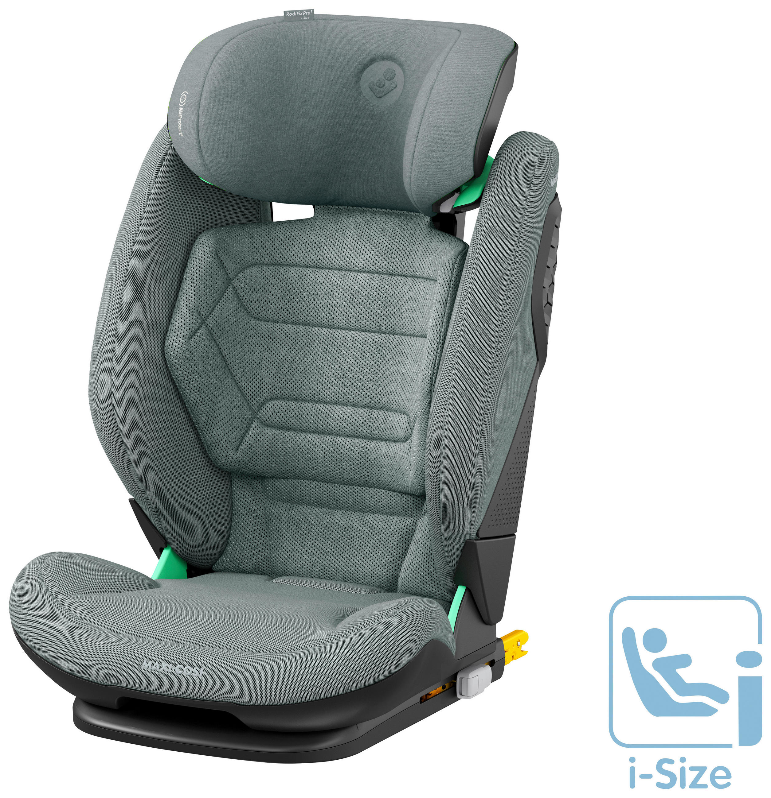KINDERAUTOSITZ Rodifix Pro2 i-Size  - Hellgrau, Basics, Kunststoff/Textil (44/79/69cm) - Maxi-Cosi