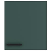 KÜCHENOBERSCHRANK 50/57,6/34,6 cm  in Anthrazit, Dunkelgrün  - Dunkelgrün/Anthrazit, Basics, Holzwerkstoff/Metall (50/57,6/34,6cm) - Optifit
