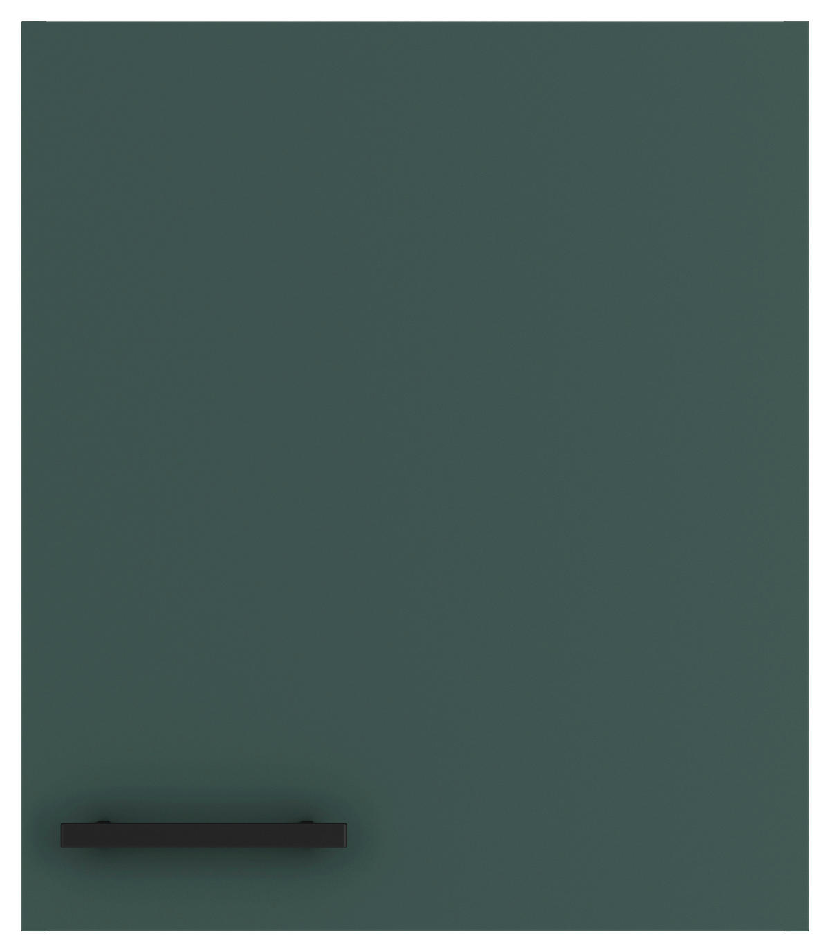 KÜCHENOBERSCHRANK 50/57,6/34,6 cm  in Anthrazit, Dunkelgrün  - Dunkelgrün/Anthrazit, Basics, Holzwerkstoff/Metall (50/57,6/34,6cm) - Optifit