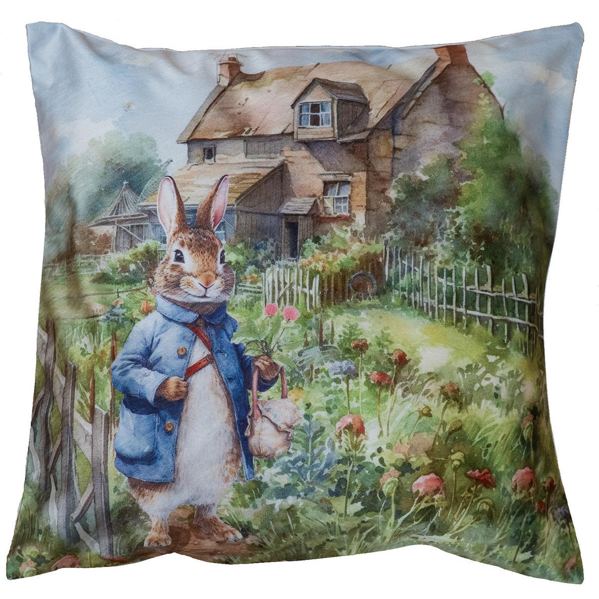 DEKORAČNÝ VANKÚŠ 40/40 cm - viacfarebná, Basics, textil (40/40cm) - Esposa
