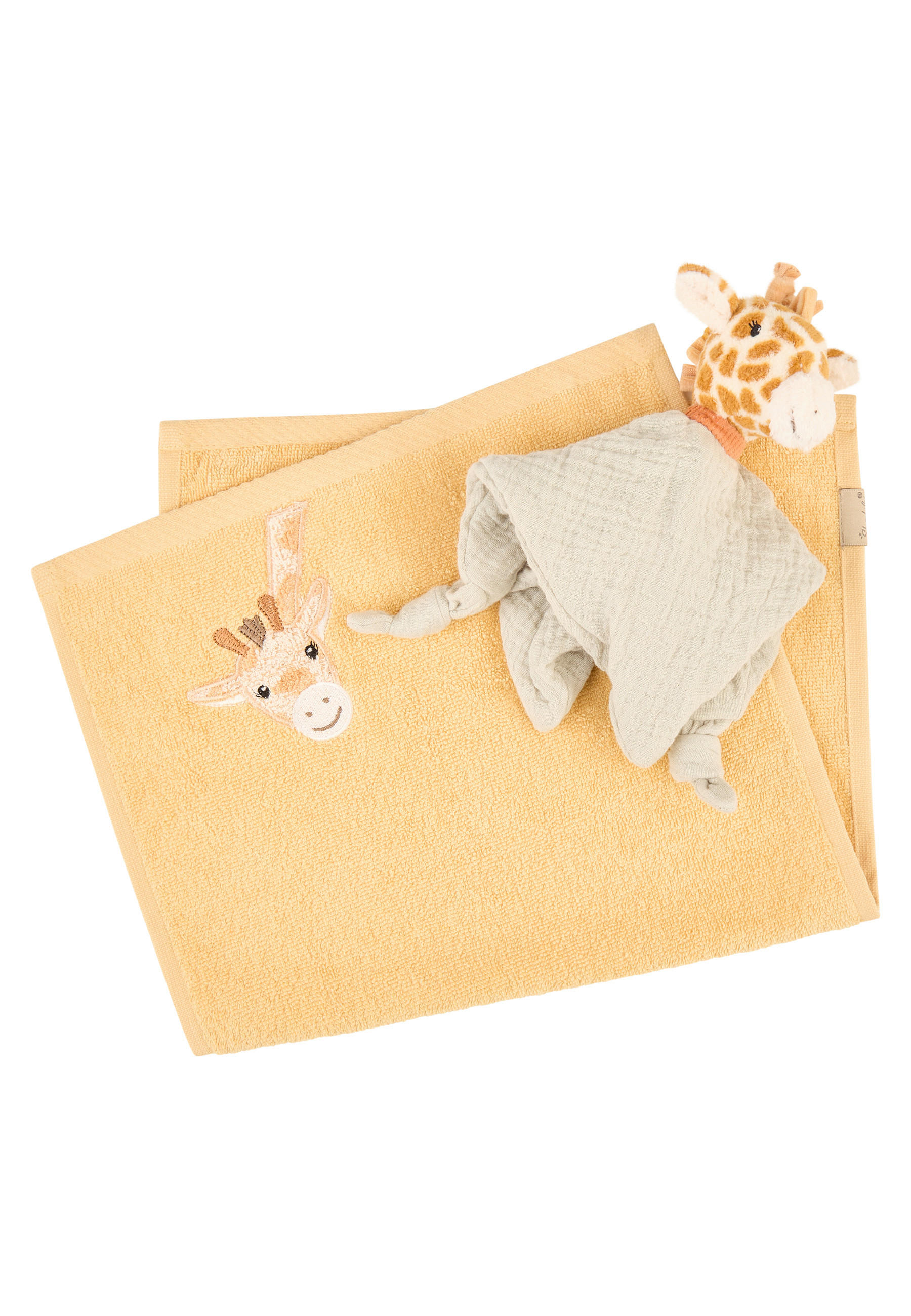 BABYGESCHENKSET 2-teilig Giraffe Kaya  - Multicolor, Basics, Textil (20/24/5cm) - Sterntaler