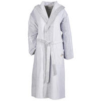 BADEMANTEL M Unisex  - Silberfarben/Grau, Basics, Textil (Mnull) - Cawoe
