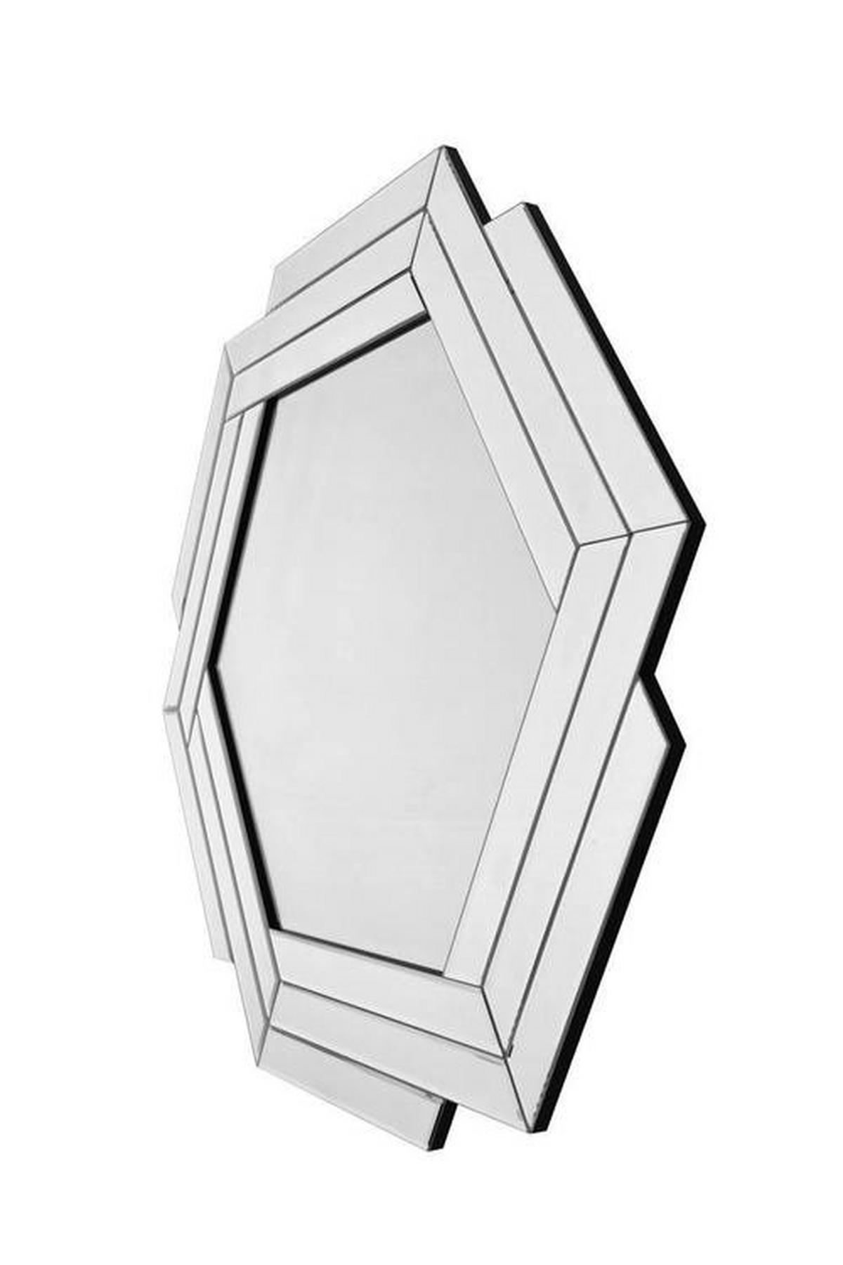 WANDSPIEGEL 80/85/1.6 cm  - Silberfarben, Basics, Glas/Metall (80/85/1.6cm) - Kayoom
