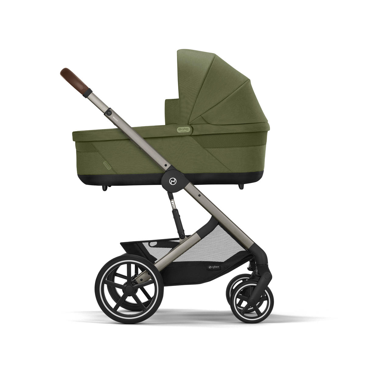 LIEGEWANNE Cot S Lux  - Waldgrün, Basics, Textil (84,5/41/31,5cm) - cybex GOLD