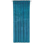 FERTIGVORHANG blickdicht  - Petrol, Basics, Textil (135/245cm) - Esposa