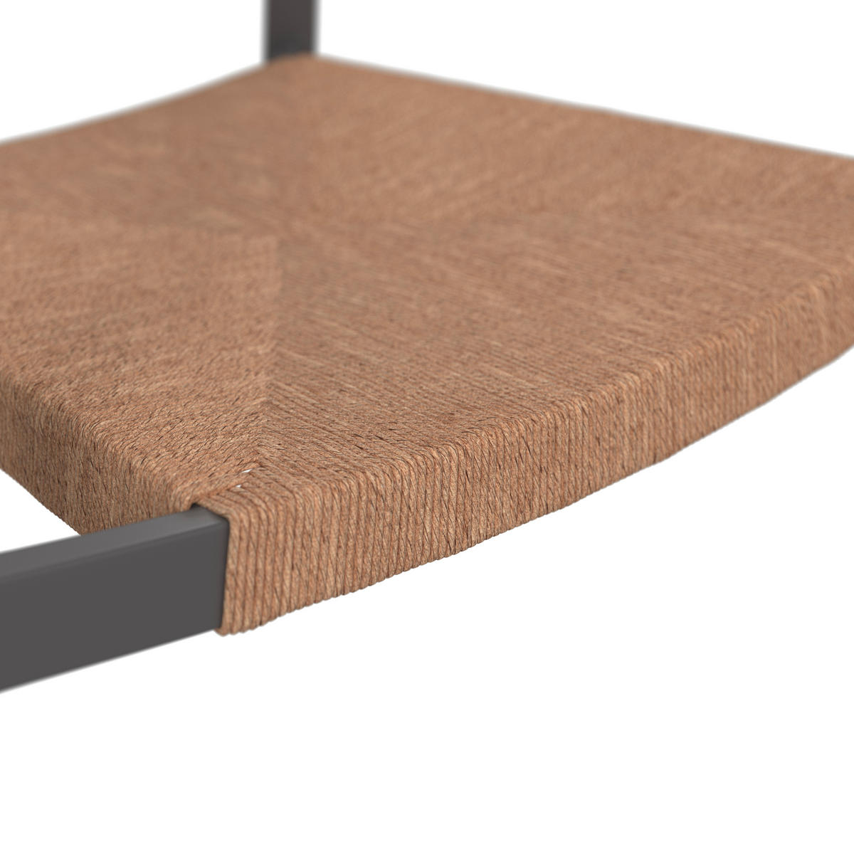 LOUNGE FOTELJA  antracit, prirodne boje, crna   - prirodne boje/crna, Design, metal/tekstil (64/67/69,5cm) - Amatio