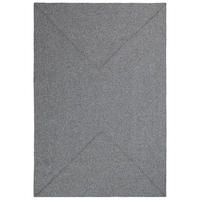 OUTDOORTEPPICH 160/230 cm Braided Hellgrau  - Hellgrau, Basics, Kunststoff (160/230cm)