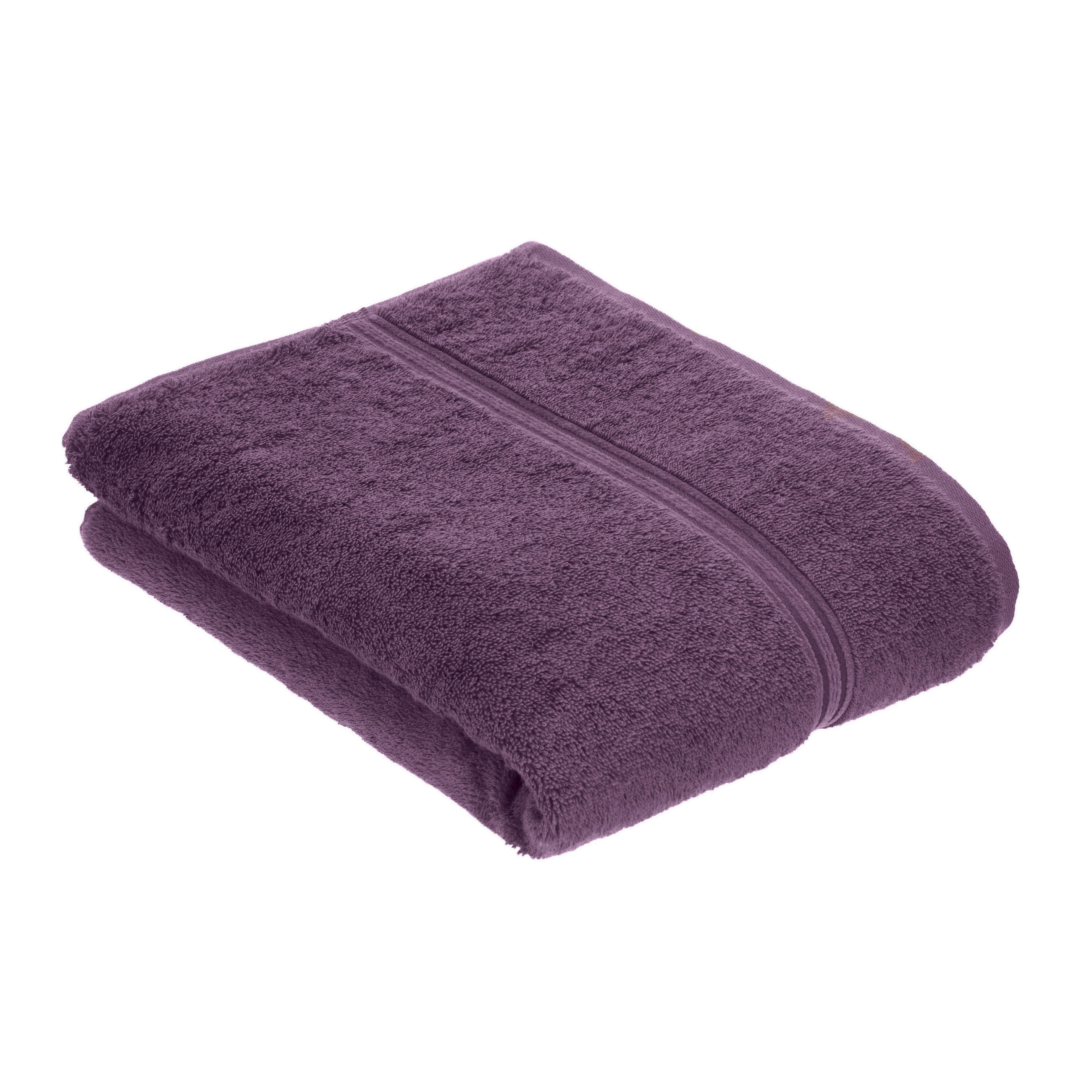 DUSCHTUCH Belief 67/140 cm  - Violett, Basics, Textil (67/140cm) - Vossen