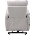 RELAXSESSEL Leinenoptik    - Schwarz/Naturfarben, Design, Textil/Metall (74/101/92cm) - Carryhome