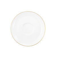 TANIERIK POD ŠÁLKU porcelán keramika 16,5 cm - biela/zlatá, Basics, keramika (16,5cm) - Seltmann Weiden