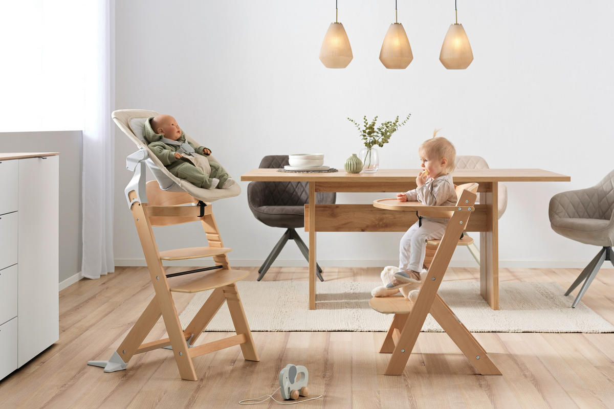 HOCHSTUHL LUNCH Naturfarben  - Naturfarben, LIFESTYLE, Holz (45/50,5/78,5cm) - My Baby Lou