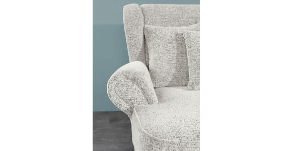 XXL-SESSEL - Beige/Schwarz, ROMANTIK / LANDHAUS, Textil/Metall (125/102/137cm) - Landscape