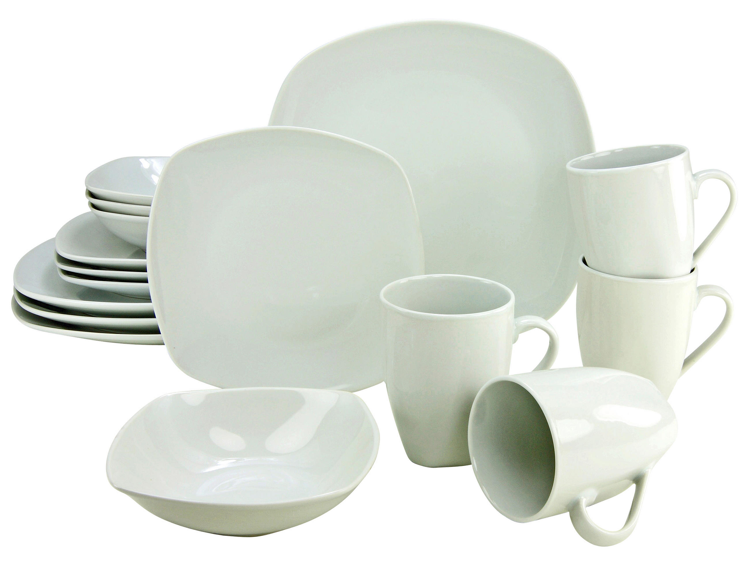 Creatable KOMBINOVANÁ SOUPRAVA, 16dílné, porcelán