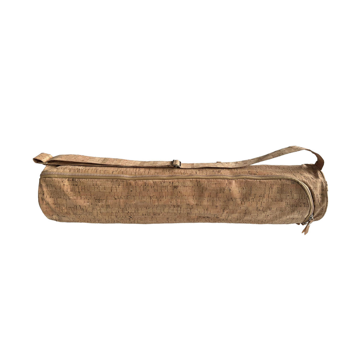 YOGAMATTE - Beige/Lila, Basics, Holz/Kunststoff (183/61/0,4cm) - Ambia Home
