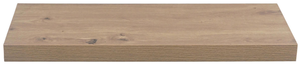 WANDBOARD in 60/3,8/23,5 cm Eichefarben  - Eichefarben, Basics, Holzwerkstoff (60/3,8/23,5cm) - Boxxx