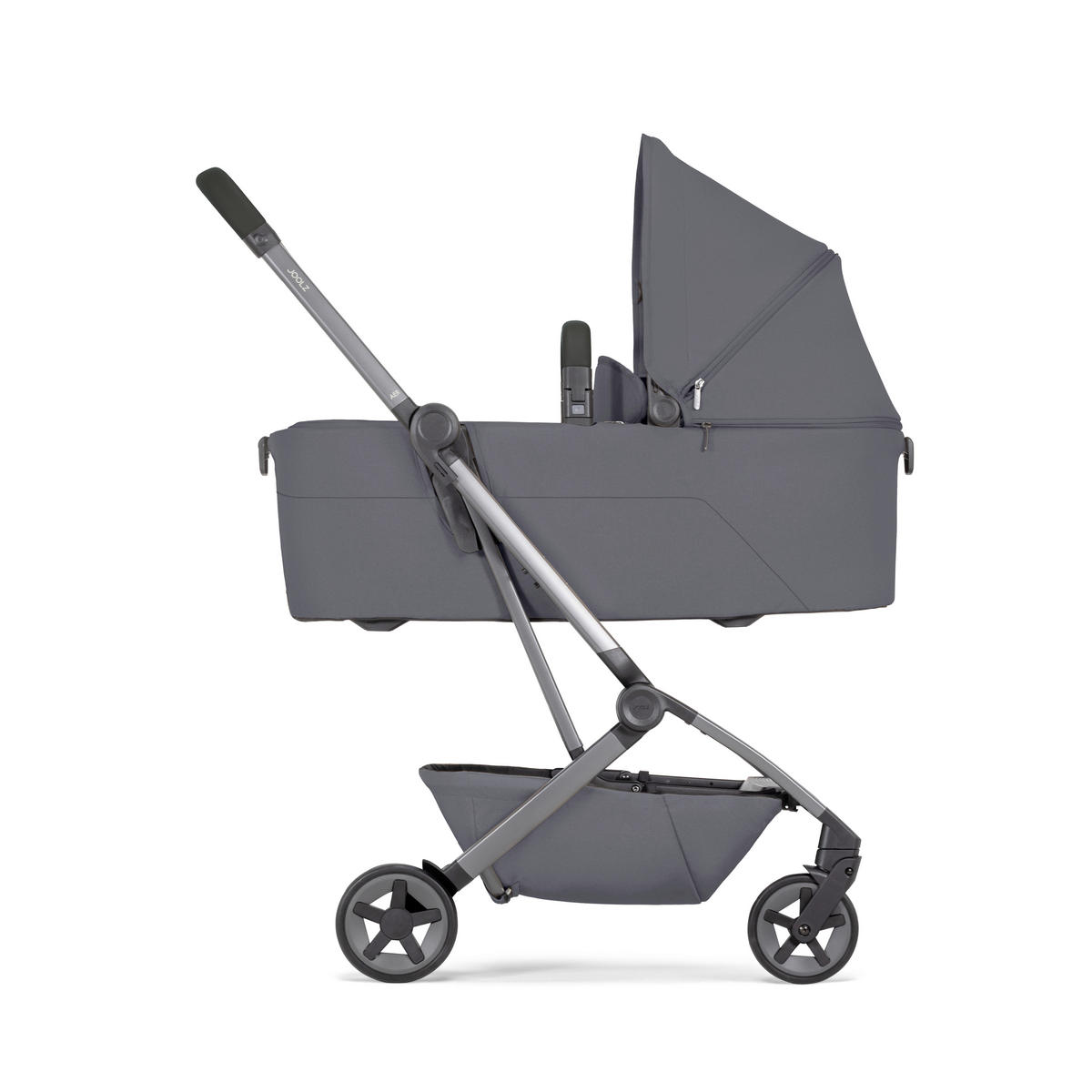 KOŠARA ZA SPAVANJE  Aer2   - siva, Basics, tekstil (4,00kg) - Joolz