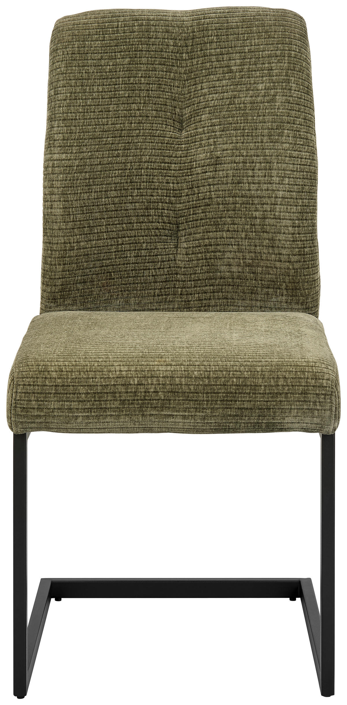 STOLIČKA S PRUŽNÝM PODNOŽÍM, kord, zelená, čierna - čierna/zelená, Konventionell, kov/textil (50/99/67cm) - MID.YOU