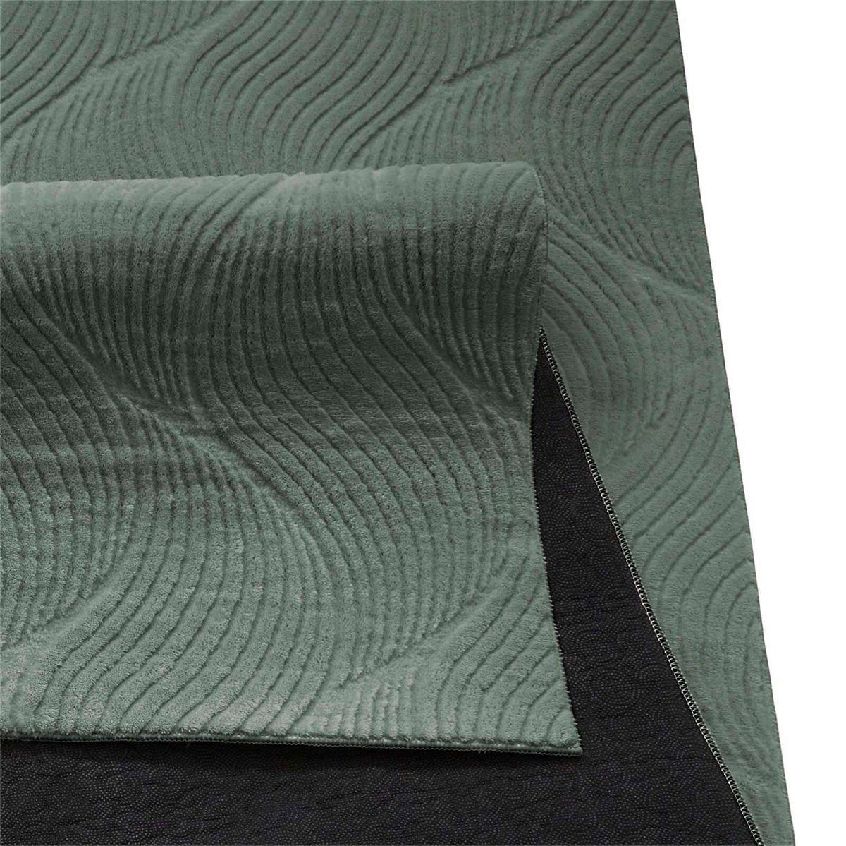 WEBTEPPICH  Wohnzimmer 120/170 cm Homestyle Hellgrün rechteckig  - Hellgrün, Design, Textil (120/170cm) - Novel