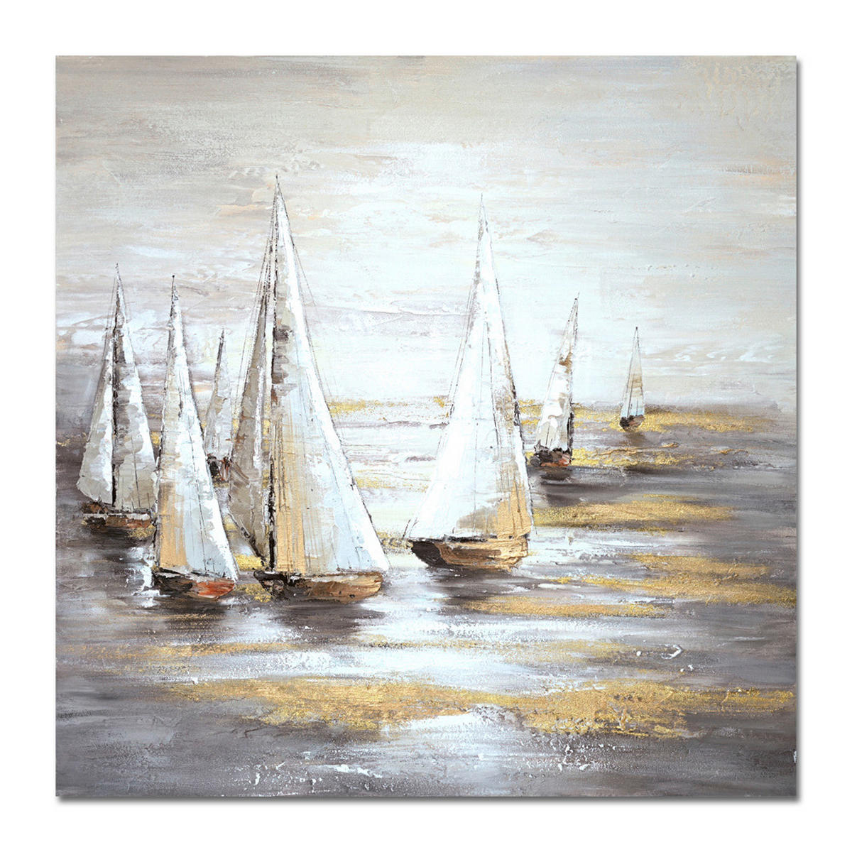 OBRAZ NA PLÁTNE, krajina a príroda, 100/100 cm  - Romantik / Landhaus, drevo (100/100cm)