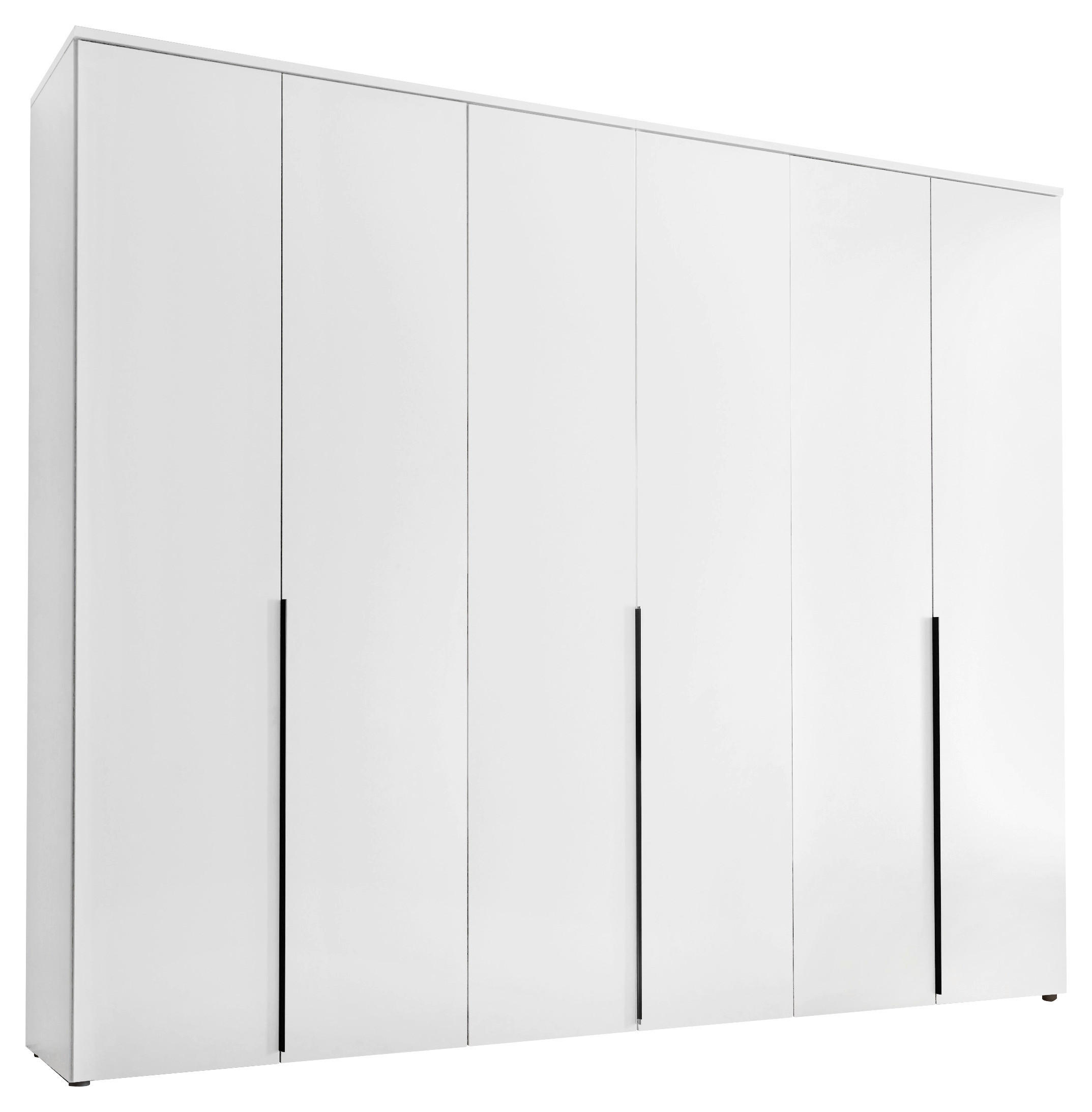 ORMAR SA KLASIČNIM VRATIMA bela 270/225/52 cm - bela/crna, Moderno, pločasti materijal/plastika (270/225/52cm) - Hom`in