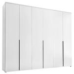 DREHTÜRENSCHRANK  in Weiß  - Schwarz/Weiß, MODERN, Holzwerkstoff/Kunststoff (270/225/52cm) - Carryhome