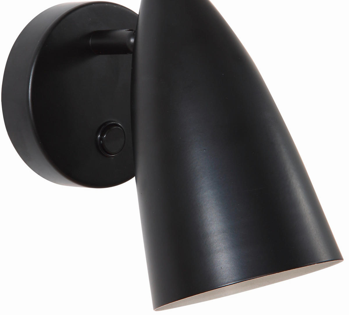 WANDLEUCHTE - Schwarz, Konventionell, Metall (27/10/12cm)