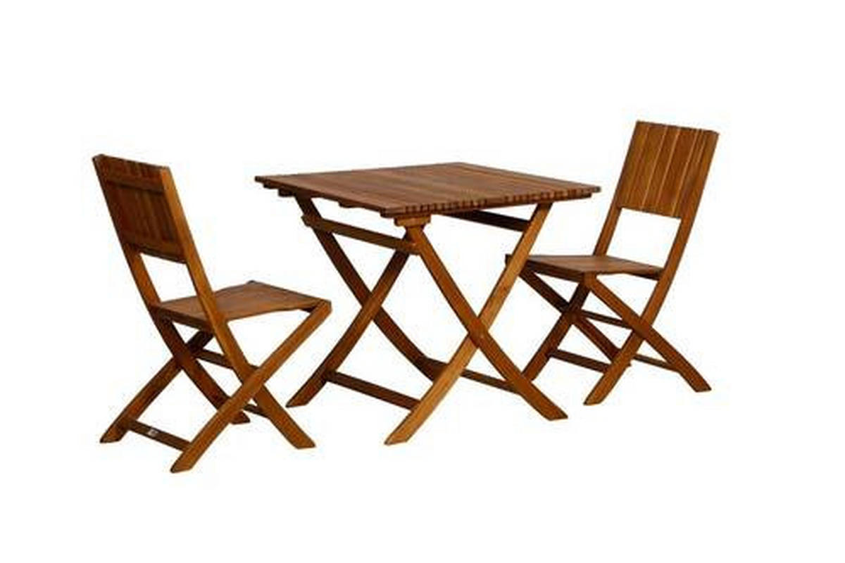 BALKONSET  - Akaziefarben, KONVENTIONELL, Holz - Siena Garden