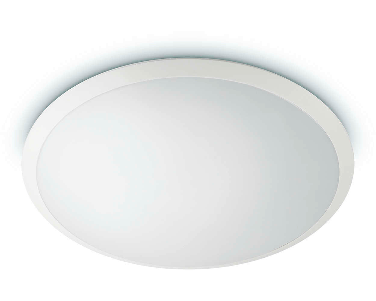 PLAFONJERA - bela, Osnovno, plastika (38cm) - Philips