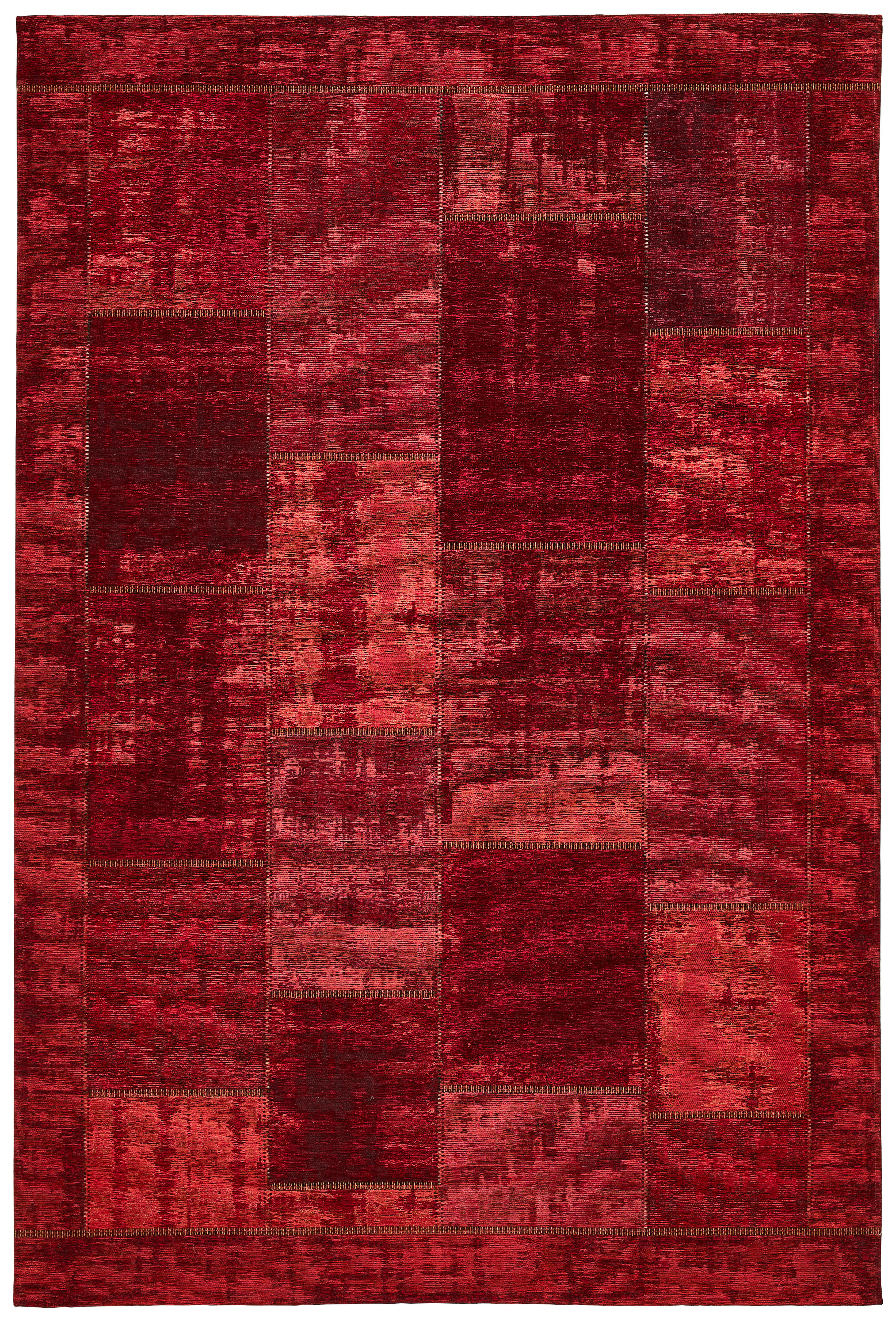 FLACHWEBETEPPICH 240/330 cm Dunkelrot  - Dunkelrot, Trend, Textil (240/330cm) - Novel