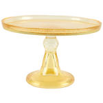 TORTENPLATTE 20 cm  - Hellgelb, LIFESTYLE, Glas (20cm) - Ambia Home