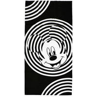 BADETUCH Mickey Schwarz 70/140 cm  - Schwarz, KONVENTIONELL, Textil (70/140cm) - Disney