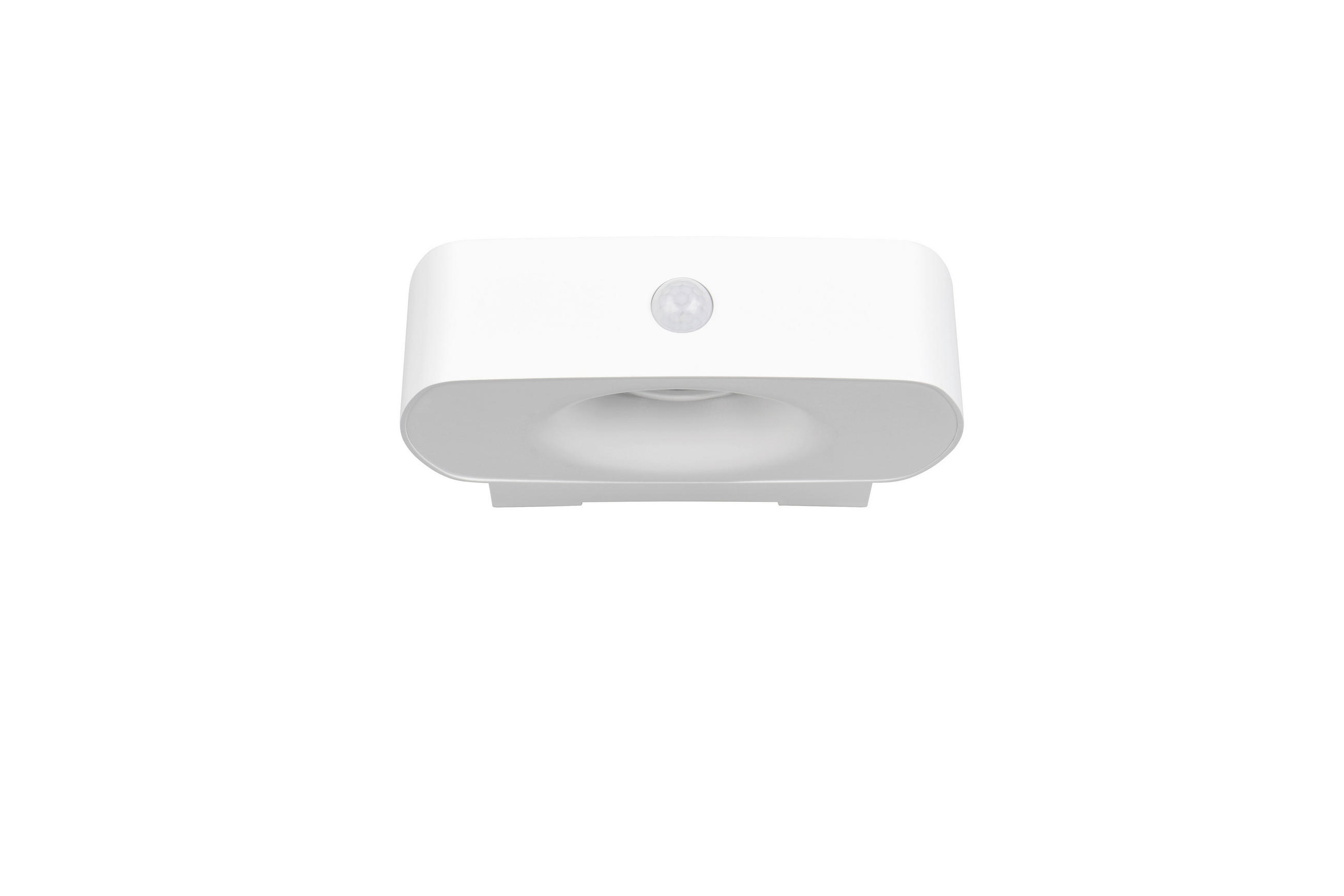 VÄGGLAMPA FÖR UTOMHUS - vit, Design, plast (21,5/6/15,5cm)