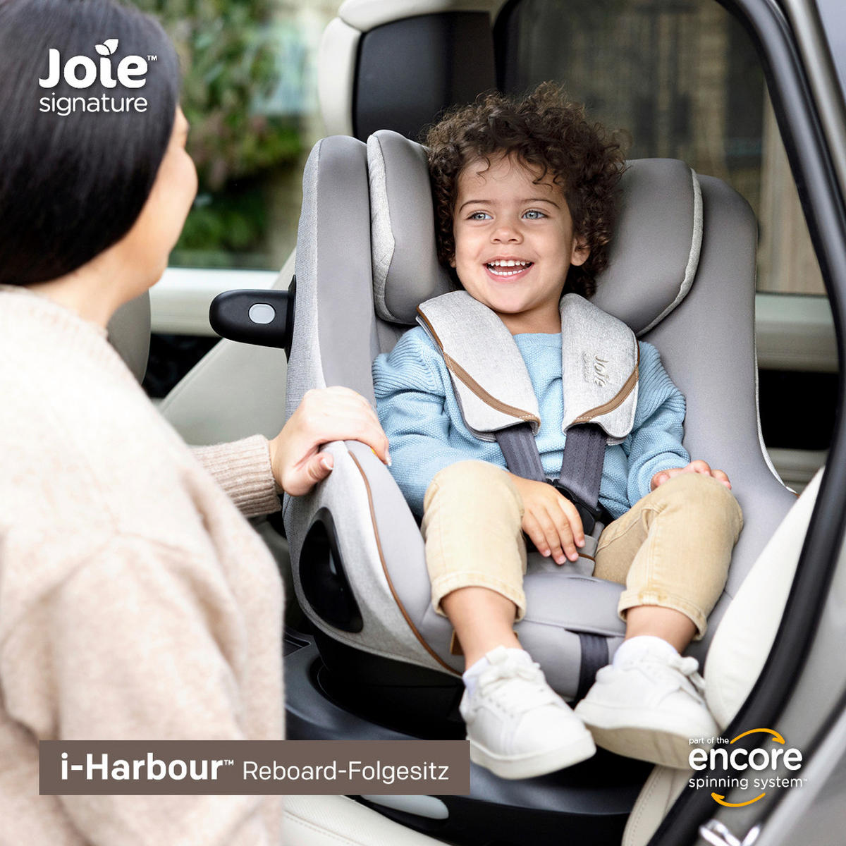 REBOARDER-KINDERSITZ JOIE I-HARBOUR  - Grün, Basics, Kunststoff/Textil (45/71/39cm) - JOIE SIGNATURE