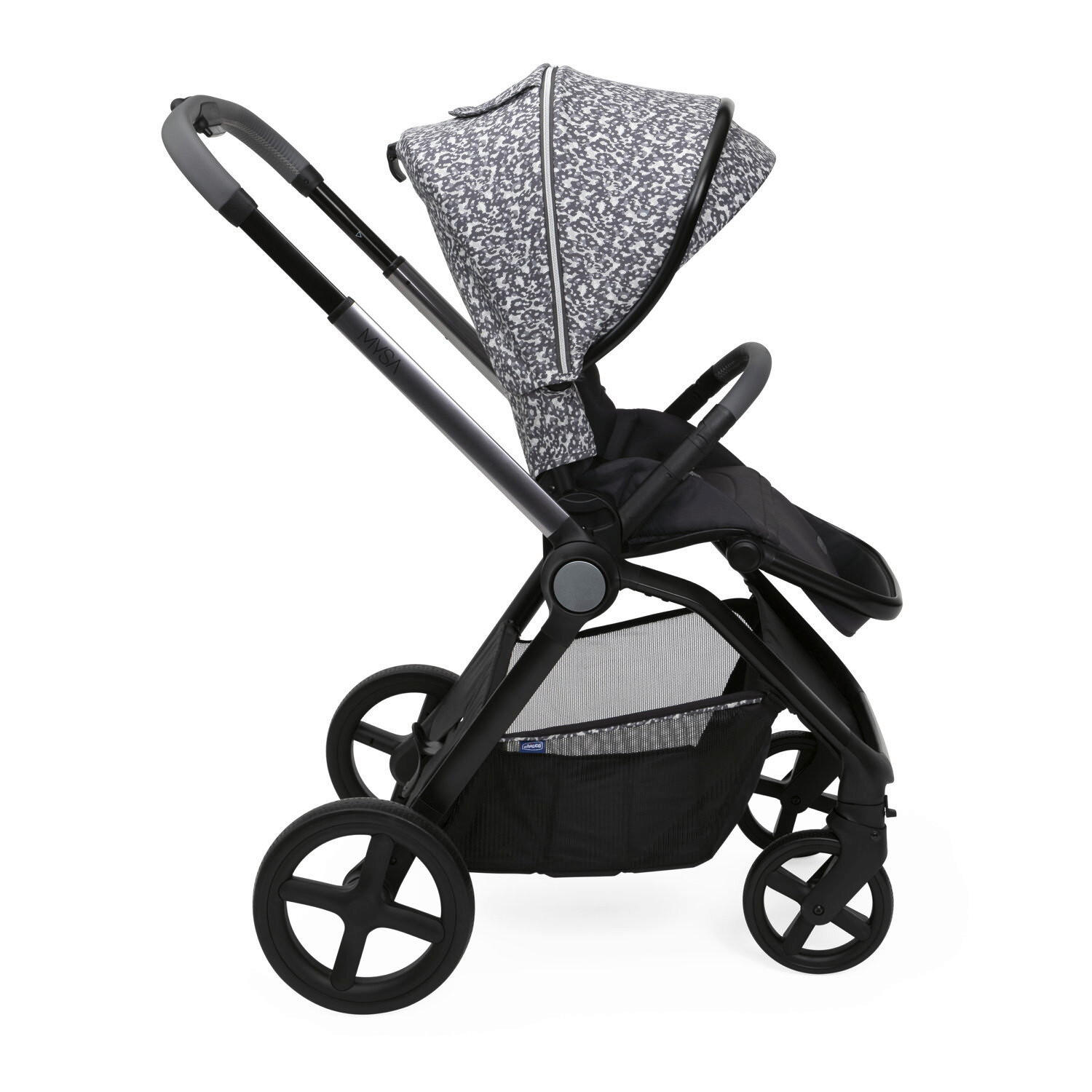 BUGGY MYSA  - Grau, Basics, Textil/Metall (56/89/92-108cm) - Chicco
