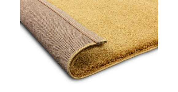 HOCHFLORTEPPICH 80/150 cm Salerno Goldfarben  - Goldfarben, Basics, Textil (80/150cm) - Novel